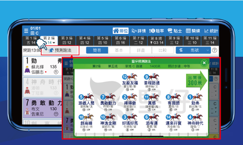 善用 AI 預測跑法