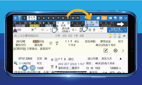 自定排序心水馬 第一步