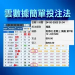 雲數據簡單投注法
